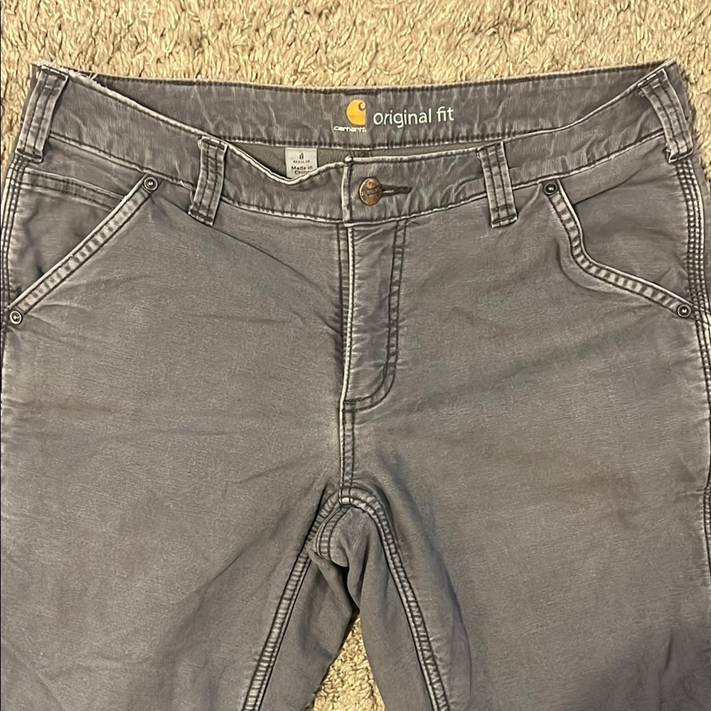 Carhartt Women's Gray Original Fit Jeans